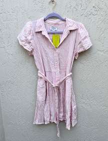 Dress Pink Striped