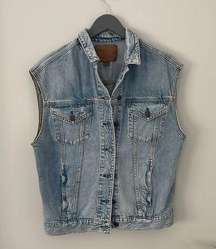 American Eagle Jean Vest