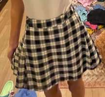 Plaid Schoolgirl Skirt