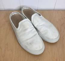 Jenni Kayne White Slip On Tennis Shoes SZ 40 US 10