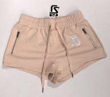 NWT Shane Justin Bling Light Peach Shorts Size Large