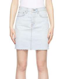 rag & bone Denim Skirt