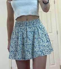 Floral Print Skirt