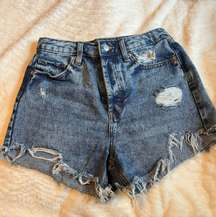 denim shorts