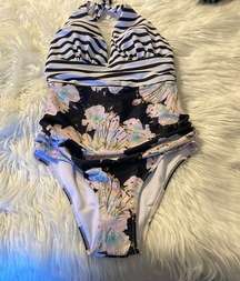 Beachsissi One Piece Swimsuit brand new with tag size L