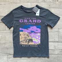 NWT  Hike the Grand Canyon Retro Advertisement Graphic T-Shirt XS