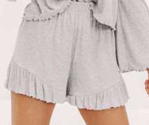 Ruffled Sleep Shorts 