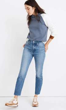 Women’s  The Perfect Vintage Jean in Enmore Wash: Raw-Hem Edition