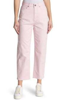 Ted Baker Womens Straight Leg Jeans Pink Stretch Cotton Blend Denim 34‎ New