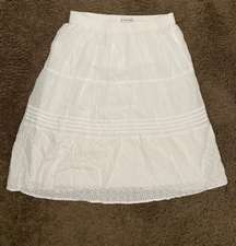 Vintage White Skirt