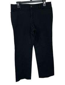 Lauren Ralph Lauren Women's Size 10P Adelle Black Jeans Cropped Pants 25” inseam