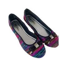 No Call multi color striped size 8.5 womens flats