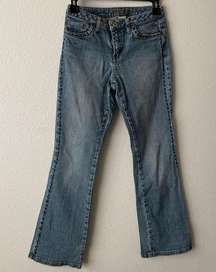 Limited Too Low Rise Boot Cut Jeans