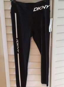 DKNY Sport BLACK LEGGINGS SMALL Capri