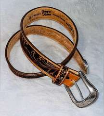 TONY LAMA Leather Belt