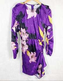 Dodo Bar Or Randy Purple Asymmetrical Mini dress US 6