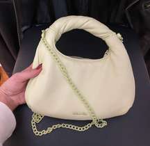 Dolce Vita Lime Puffy Crossbody Bag