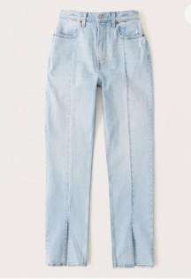 Abercrombie Curve Love Ultra High Rise 90s Straight Jean