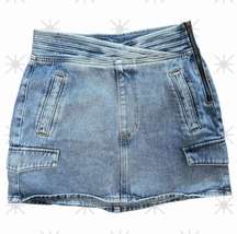 Denim Mini Skirt - Size 26