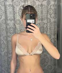 Gold Bralette