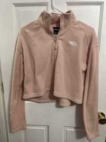 Pink Quarter Zip Fleece