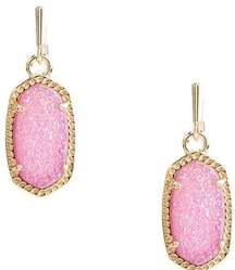 NWOT Kendra Scott
Lee Gold Drusy Drop Earrings Mulberry Drusy