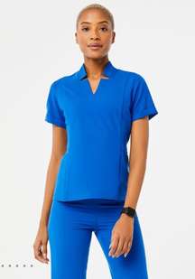 Royal Blue Scrub Set