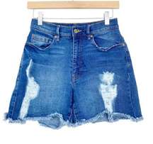 Venus Distressed High Waisted Jean Shorts Sz 4