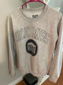 Ole Miss Dry Born Crew Neck Flagship Pullover