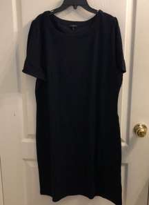 NWT  Petite Navy Sheath Dress