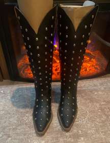 Studded Cowgirl Boots