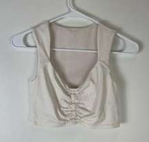 Free People Movement Rouched Crop Tank Size XS