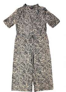 NWOT  Leopard Jumpsuit