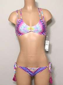 PILYQ Modeea bikini with reversible top. S-top/M-bottom. NWT