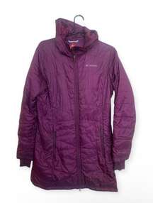 SZ M purple omni-heat purple jacket lightweight shell