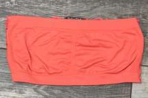 Coral Bandeau Bra M/L