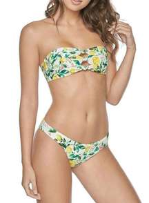 New. Pilyq lemons bikini set. S-top/M-bottom  . Retails $168