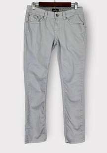 Straight Leg Jeans Women's 26 Gray