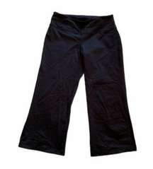 Lady Foot Locker Active Pant Cropped Black Wide Leg