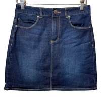 Denim Jean Mini Skirt Small Womens Short