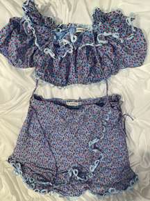 2 Piece S Floral Set O. Vianca 