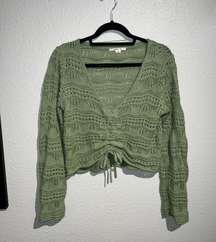 Lightweight Green Sweater