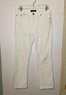 LRL Lauren Jeans Co. Ralph Lauren White Straight Size 8 Jeans