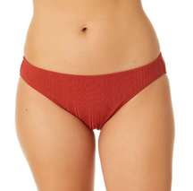 Nobo ribbed swim bikini bottom size X-Large 15-17 Cotton swimwear rusty brick