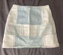 Mini Denim Skirt