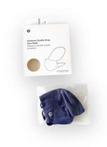 HTF: new Lululemon ॐ Double Strap Face Mask ॐ Midnight Orchid Nulu Fabric ॐ