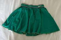 Green  Tennis Skirt Size Small