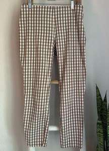 A New Day Pull On Gingham Pants - Size 6