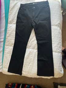 Black Flare Jeans