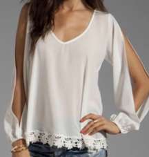 Daydream White Blouse Small